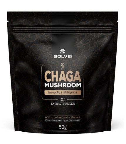 Chaga (Błyskoporek podkorowy) 10:1 Mushroom Powder
