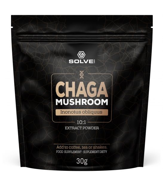 Chaga (Błyskoporek podkorowy) 10:1 Mushroom Powder