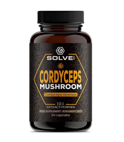 Cordyceps (Cordyceps sinensis) 10:1 Ekstrakt 60 Kapsułek