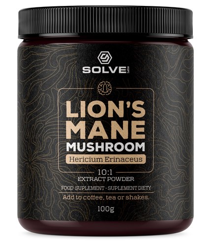 Lion's Mane (Soplówka jeżowata) 10:1 Mushroom Powder