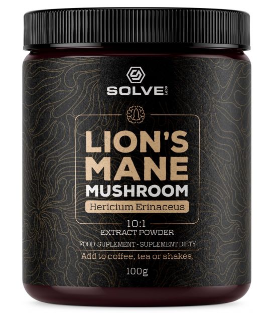 Lion's Mane (Soplówka jeżowata) 10:1 Mushroom Powder