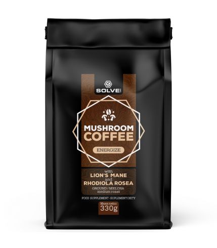 Mushroom Coffee 330g Lions mane + Rhodiola