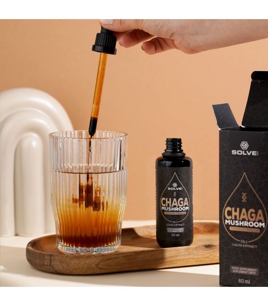 Błyskoporek podkorowy (Chaga) w kroplach 60ML