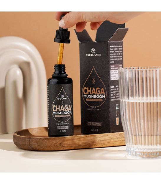 Błyskoporek podkorowy (Chaga) w kroplach 60ML